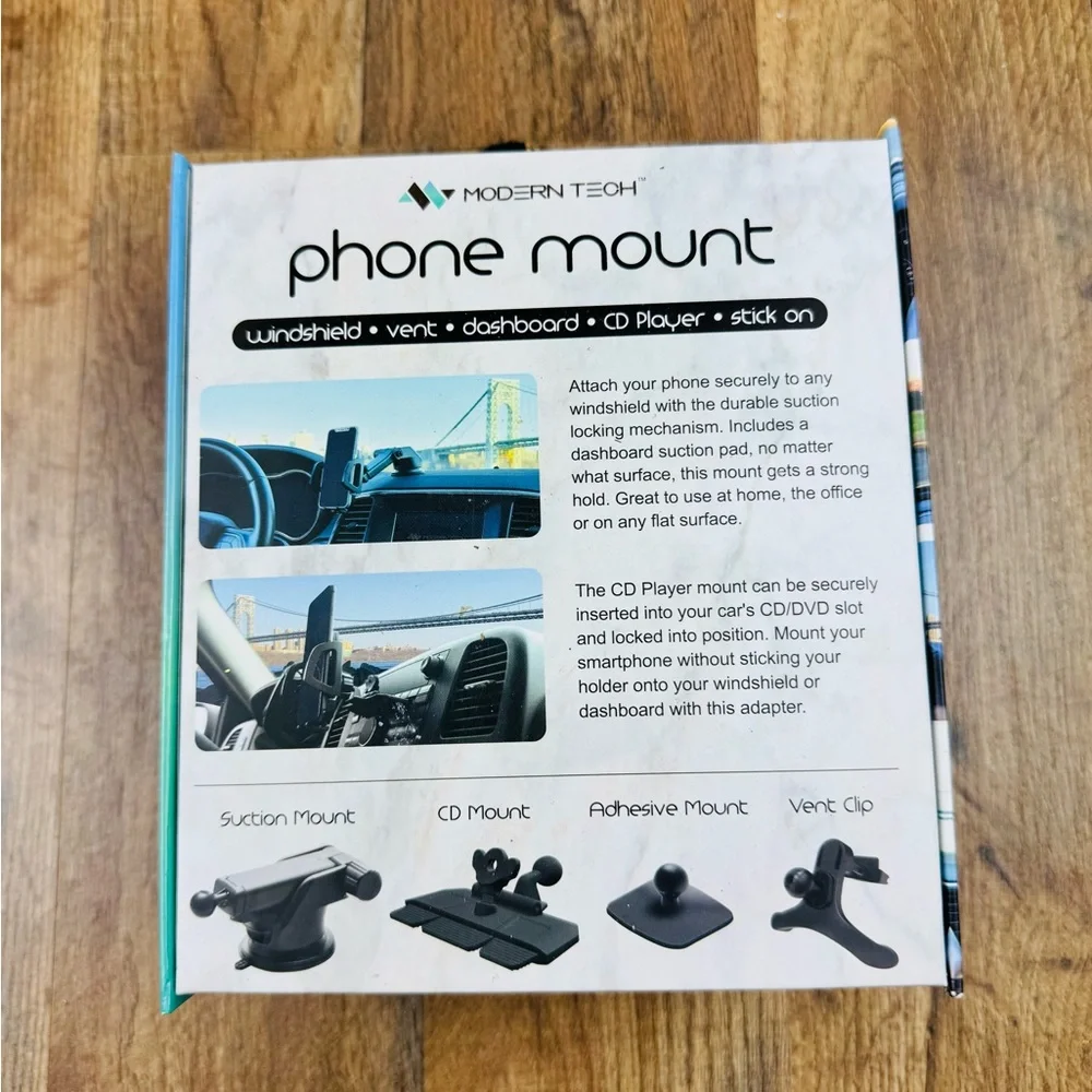 Black Phone Mount